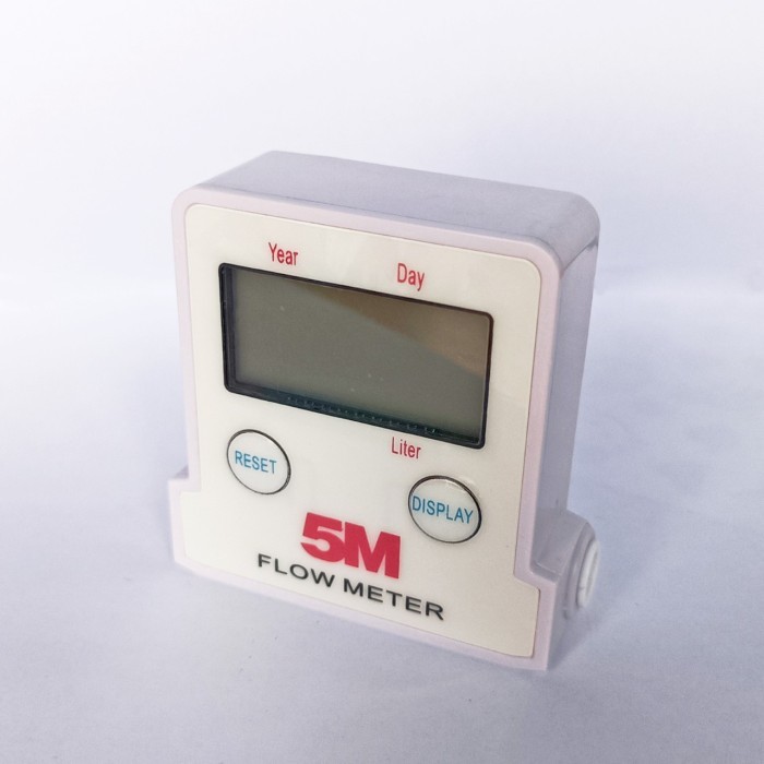 Water Purifier Flow Meter Timer Keran Air Digital Otomatis Khusus Selang 1/4 Inch RO