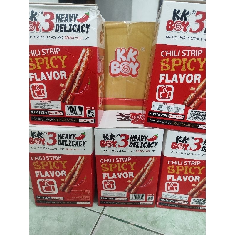 

latiao stiky kk boy spicy flavor isi 20pc 20gr