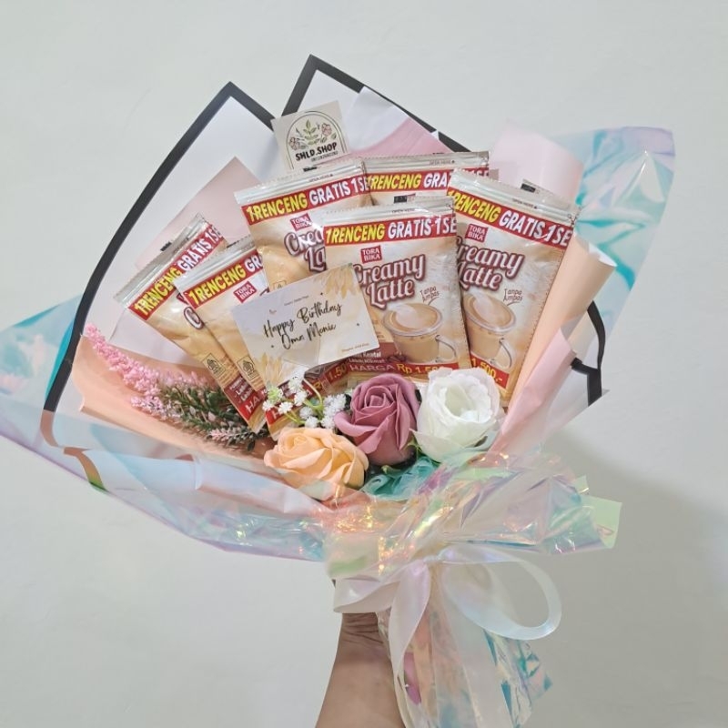 

Bucket kopi luwak white kopi, bouquet kopi coffee custom • BISA INSTAN, WARNA KERTAS CELLO DAN PITA RANDOM