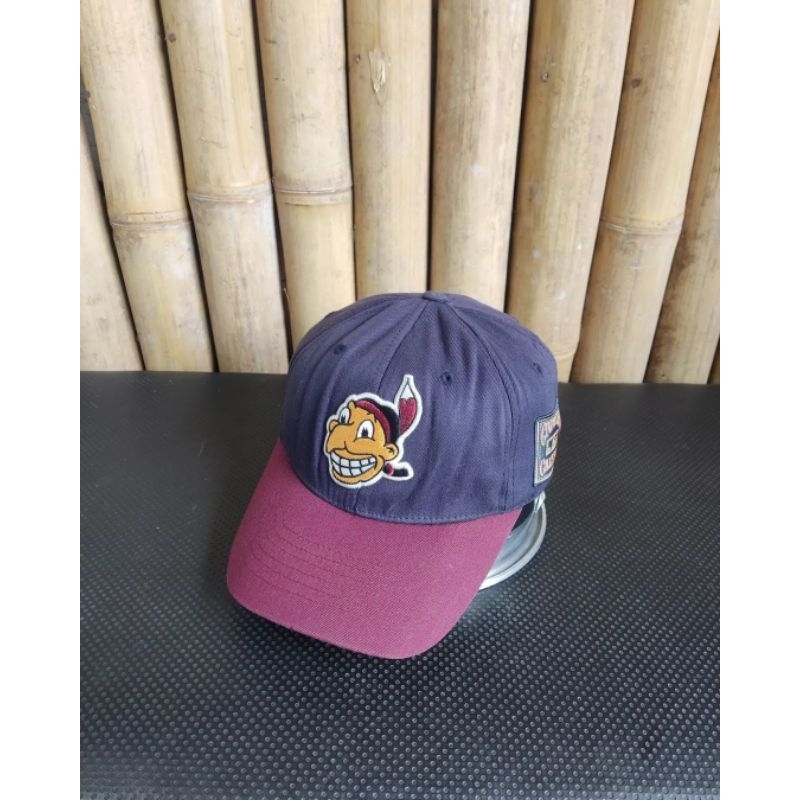 Topi Mlb Indians Big Logo Vtg