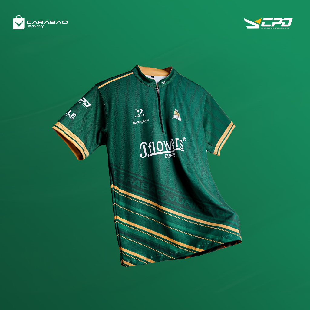 Jersey Carabao Junior Open S2 Green - Jersey Billiard