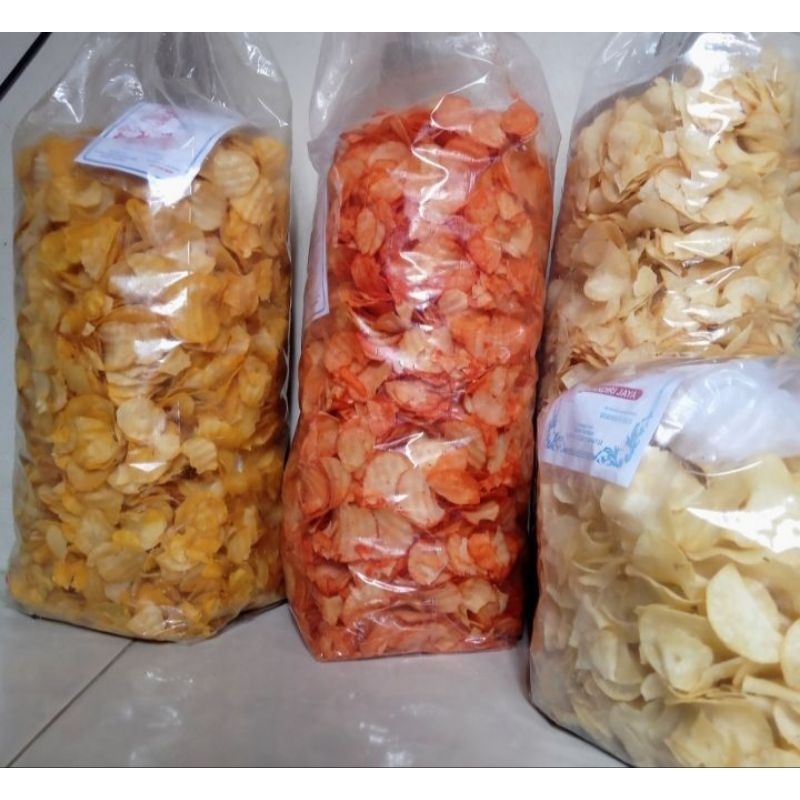

KERIPIK SINGKONG/KERIPIK BOLED 1KG & 500gr