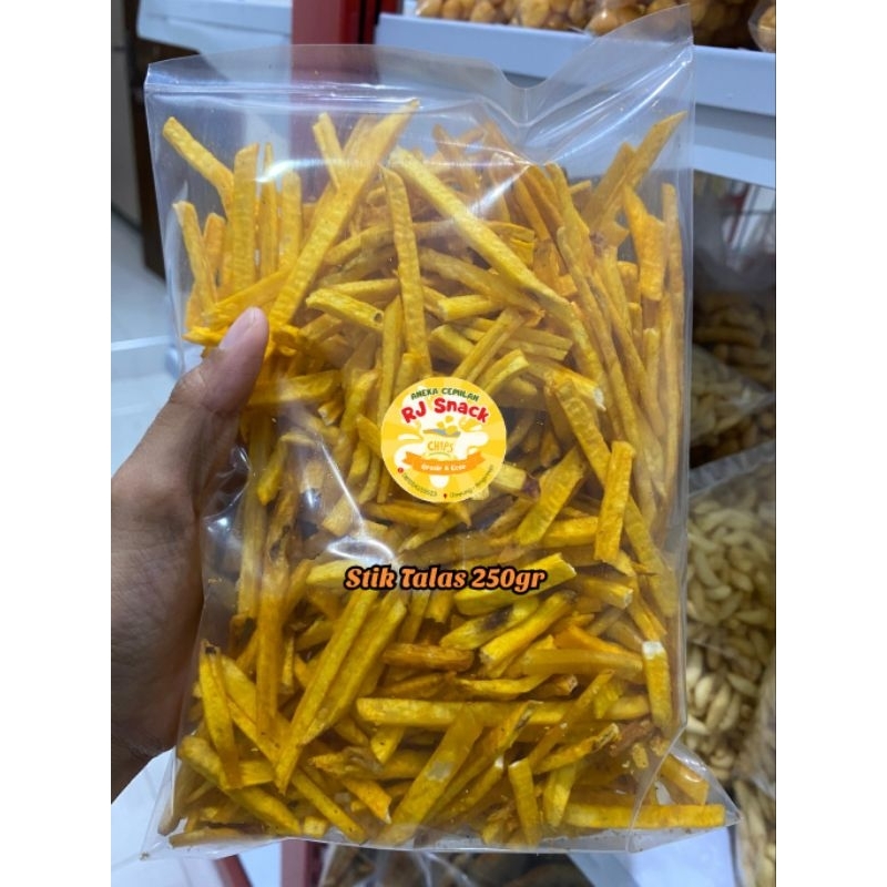 

Snack Stik Talas 250gr camilan cemilan kiloan termurah rj snack kediri