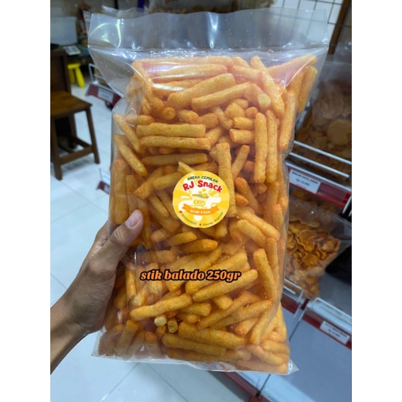 

Snack Stik balado TES 250gr camilan cemilan kiloan termurah rj snack kediri