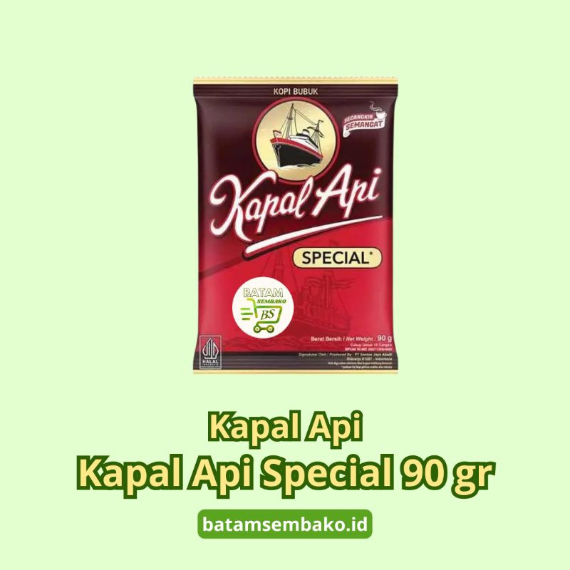 

Kapal Api Kopi Bubuk Special 90G