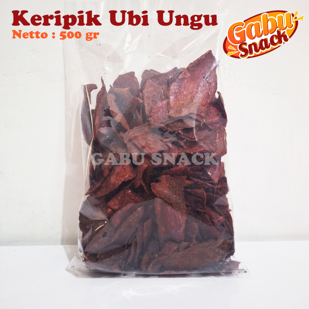 

Keripik Ubi Gurih dan Renyah 500 gr / kiloan grosir termurah