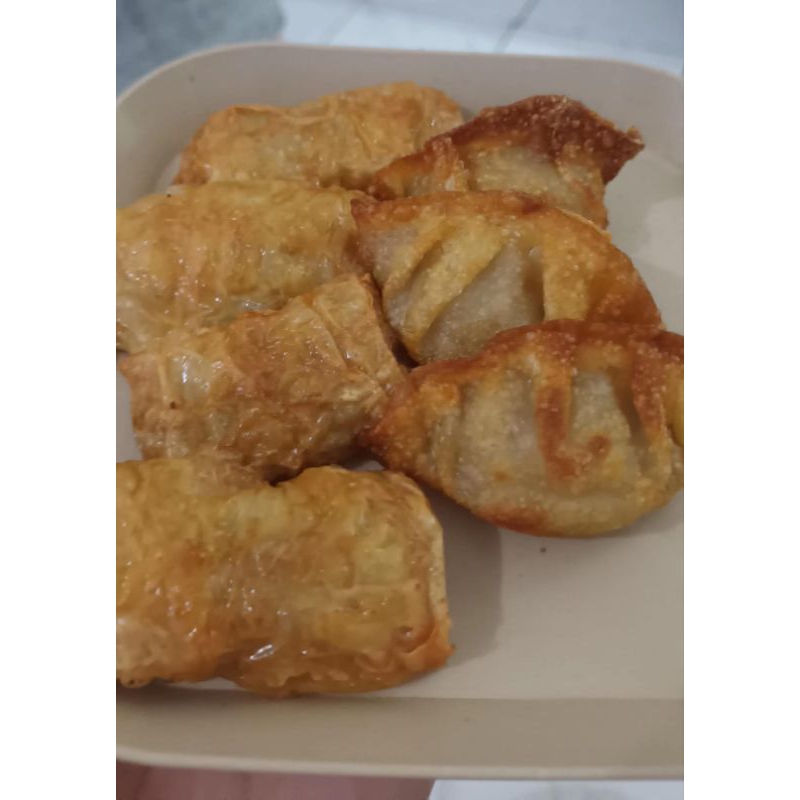 

Dumpling Ayam / Lumpia Kulit Tahu