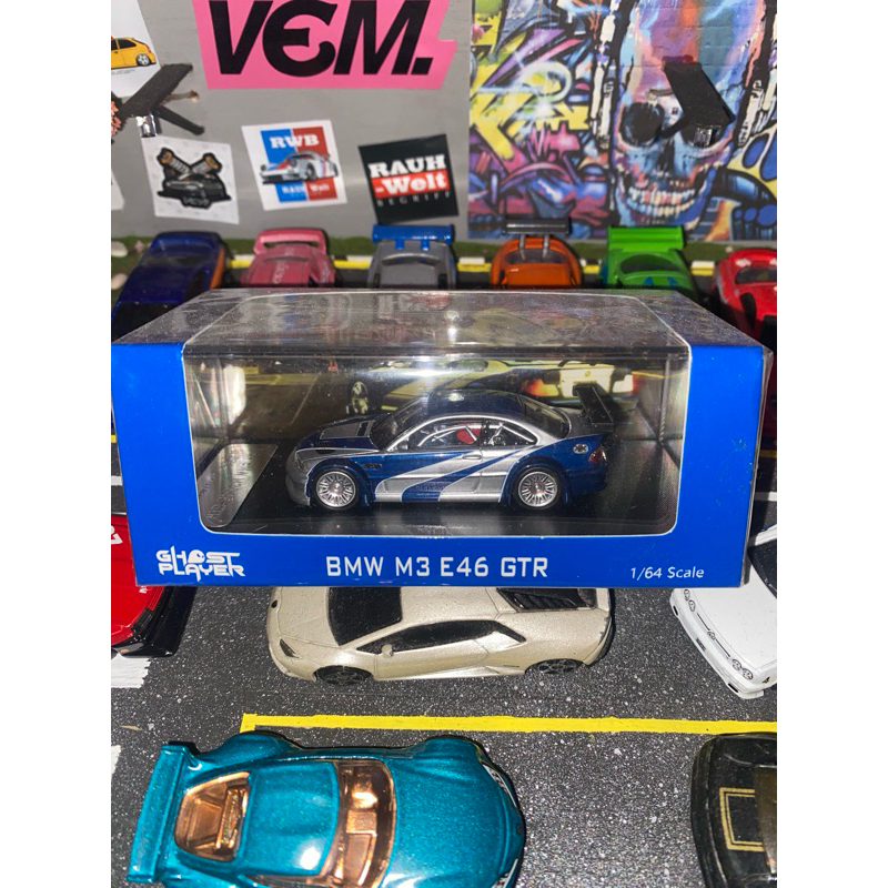 SEALED Ghost Player need for speed most wanted bmw e46 m3 GTR RAZOR