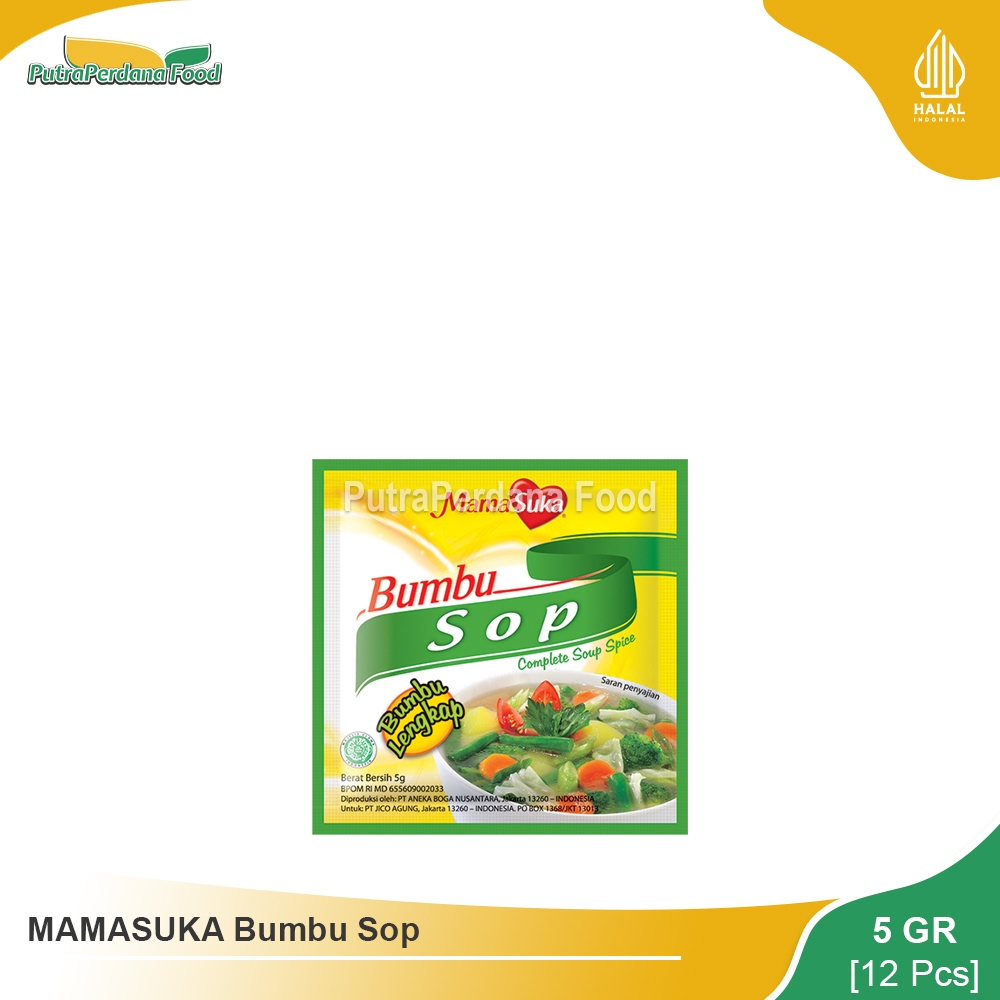 

BUMBU Sop Mamasuka 5gr (12 Pcs)