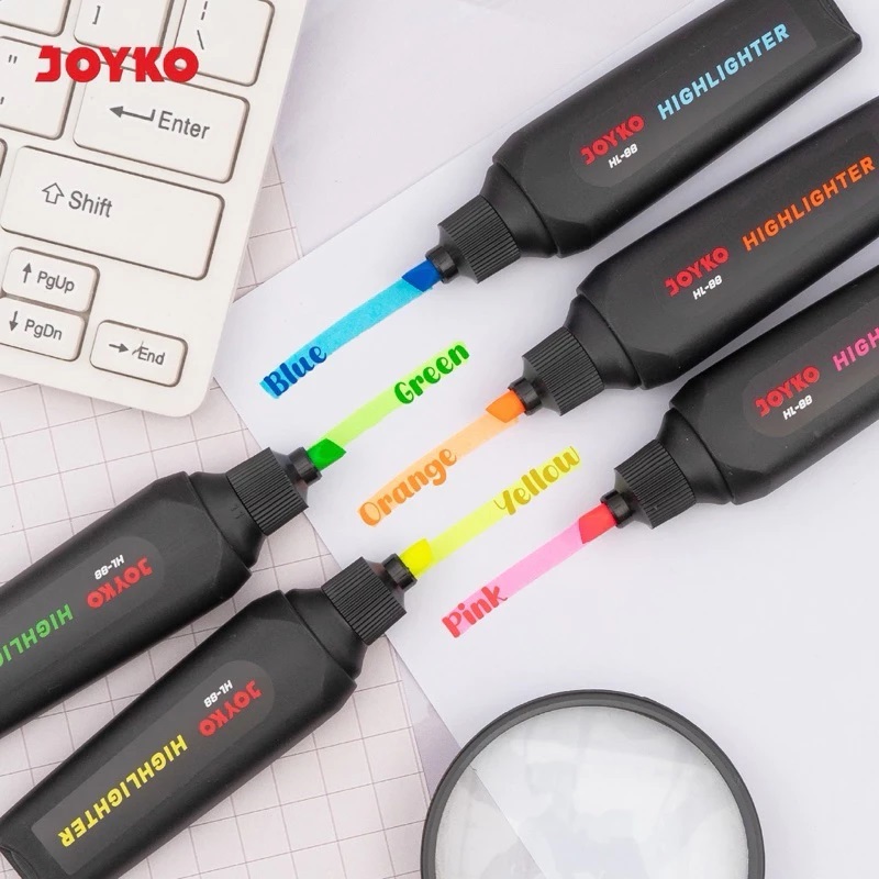 

Joyko Highighter / Stabilo Joyko penanda Berwarna