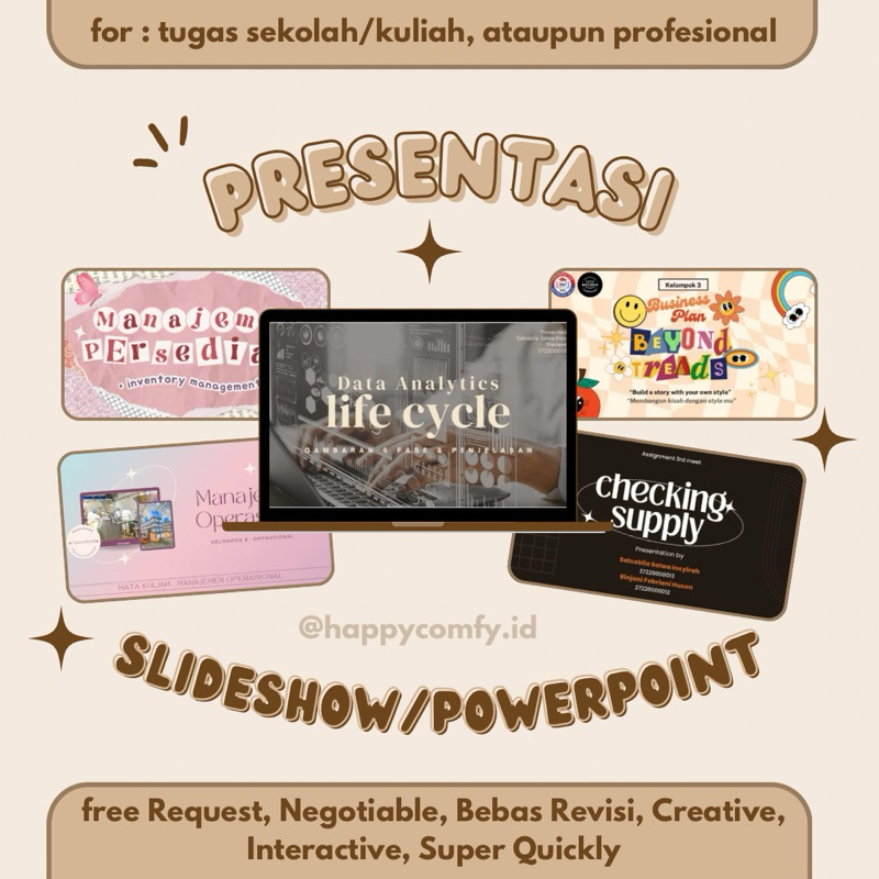 Jasa edit powerpoint PPT tercepat termurah presentasi powerpoint kreatif tugas sekolah/kuliah, profe