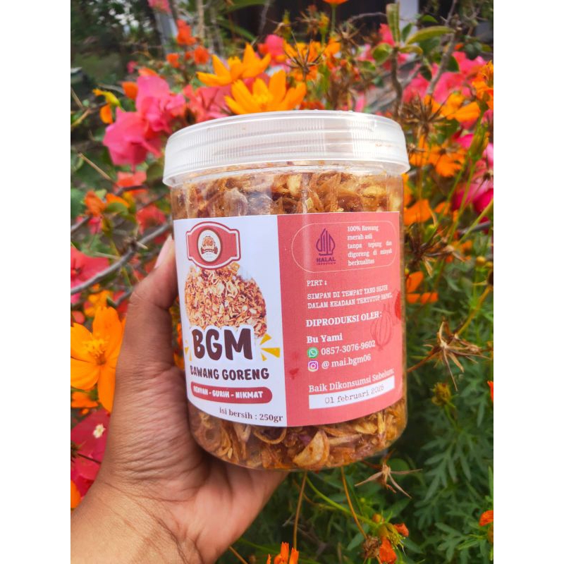 

bawang goreng BGM (250 gr)