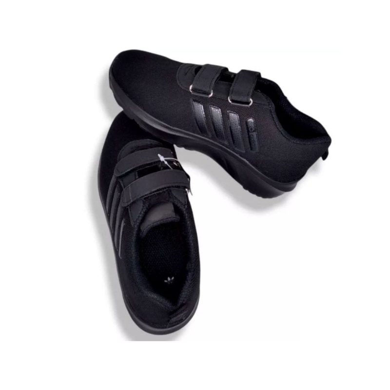 sepatu sekolah anak hitam polos/sepatu anak laki-laki sd/sepatu sekolah SD/sepatu sneaker