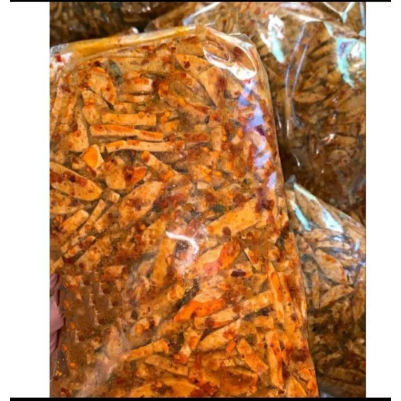 

Basreng Pedas Daun Jeruk 250 gram