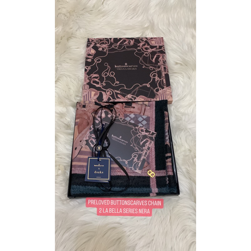 PRELOVED BUTTONSCARVES CHAIN 2 LA BELLA || NERA