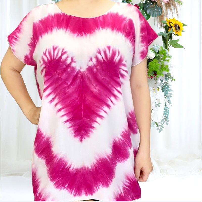 BAJU BALI CEWEK/WANITA LD 117 CM fit size XL dan XXL bisa pakai BAJU SANTAI wanita BAHAN RAYON high 