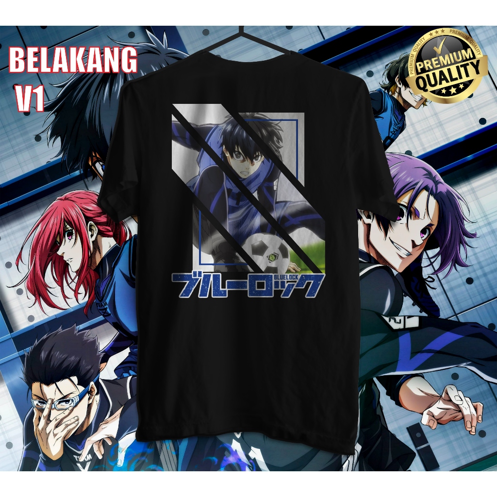 Kaos Tshirt Baju Blue Lock Isagi Yoichi | Nagi Seishiro | Yoichi Isagi | Itoshi Rin | Michael Kaiser