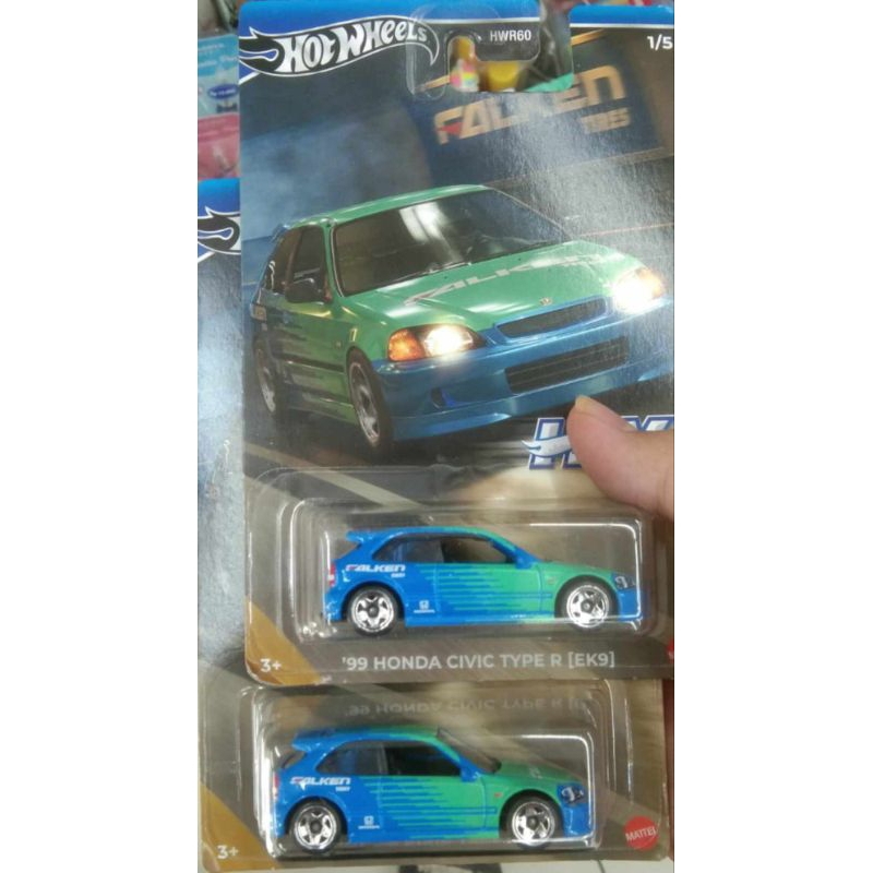 hotwheels '99 HONDA CIVIC TYPE R [ EK9 ]