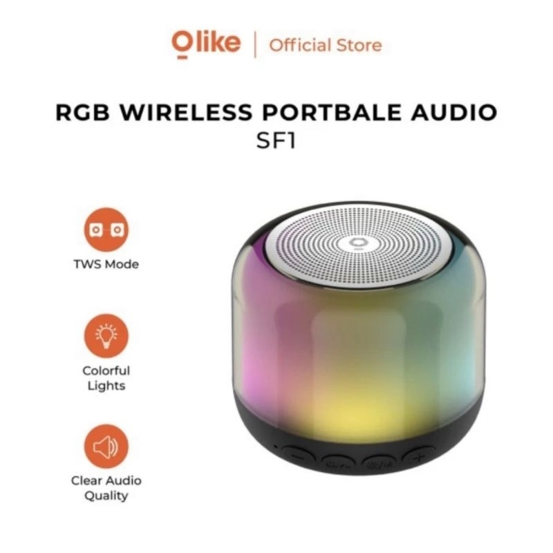 Olike Speaker Bluetooth RGB Wireless Portable Audio Original