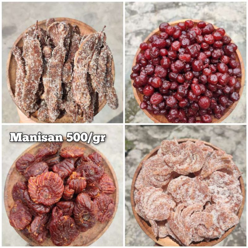 

ANEKA MANISAN BUAH 500gr