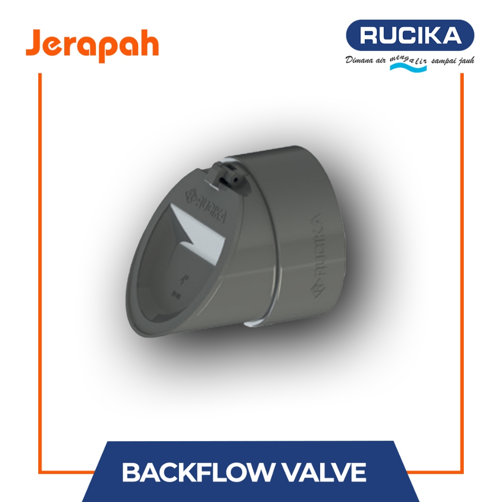 Rucika Fitting - Backflow Valve- 4"