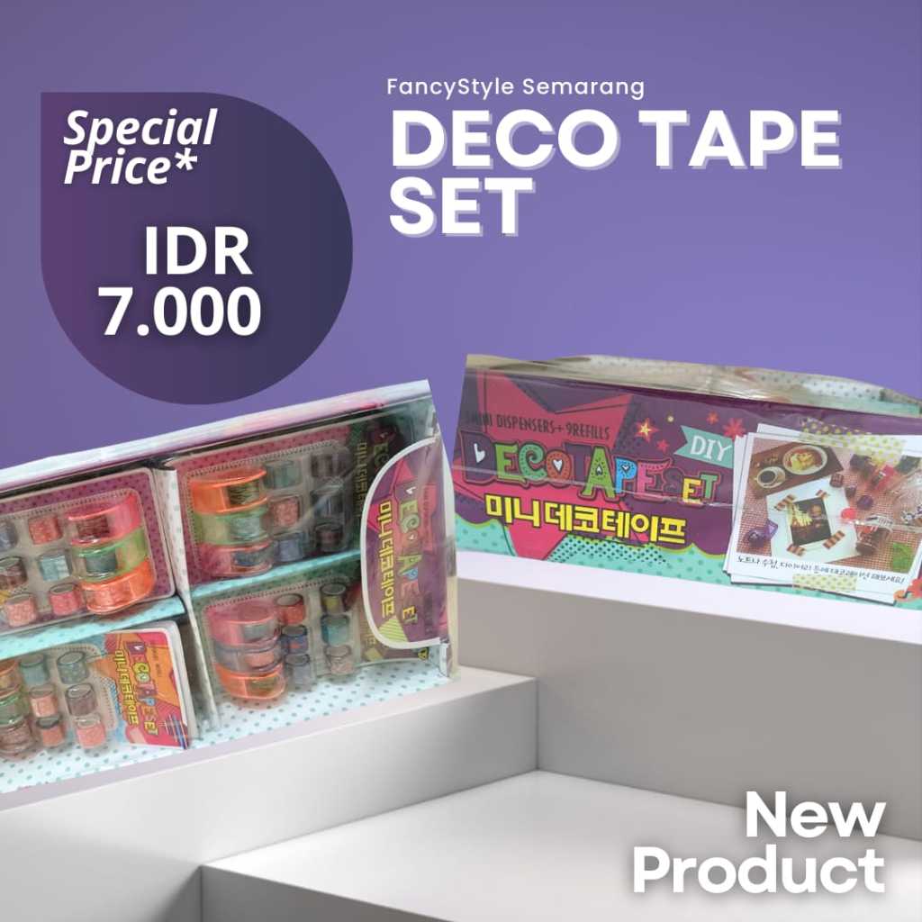 

DECO TAPE SET DIY
