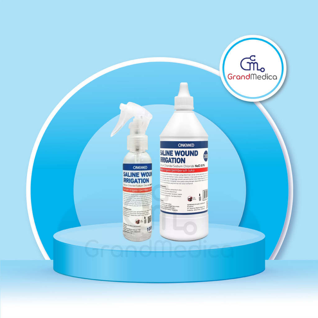 Saline Wound Irrigation / Cairan Cuci Luka /Pembersih Luka/ Saline Wound Irrigation Semprot Spray 10
