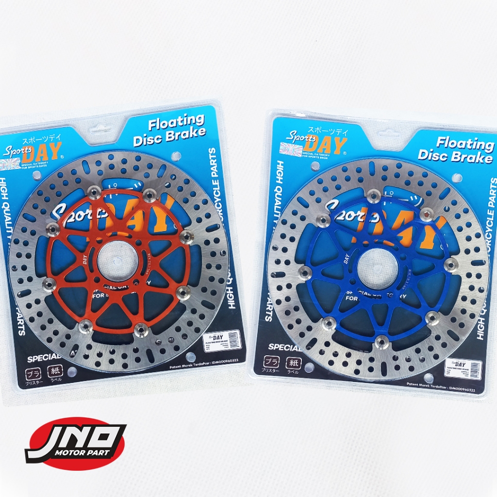 DISK PIRINGAN DEPAN FLOATING SPORTS DAY JUPITER/FIZ R COCOK UNTUK VELG GP WHEEL POWER NINJA 300 MM