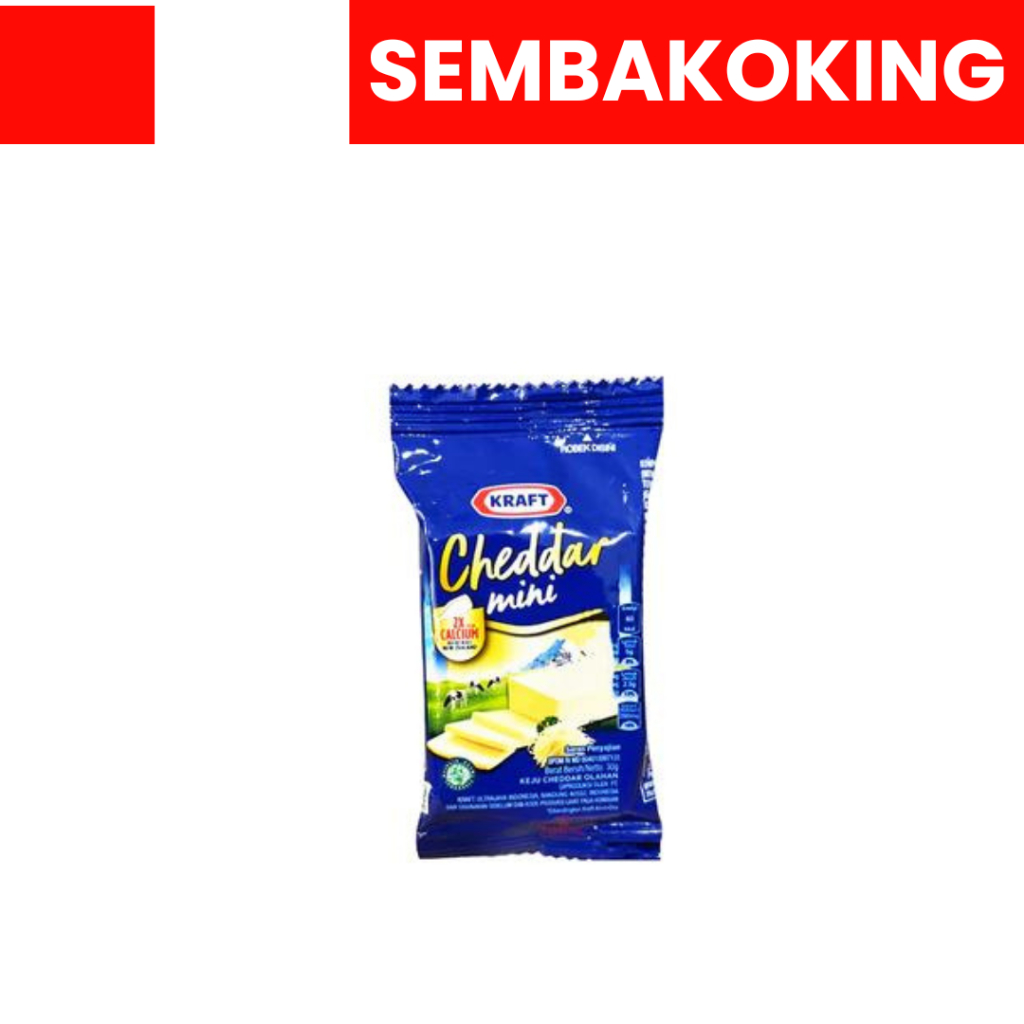 

KEJU KRAFT CHEDDAR CHEESE 30GR