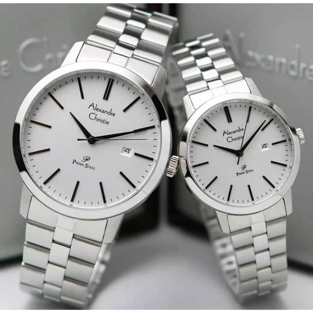 Jam Tangan Couple Alexandre Christie AC 1007 / JAM TANGAN ALEXANDRE CHRISTIE ACF 1007 ORIGINAL