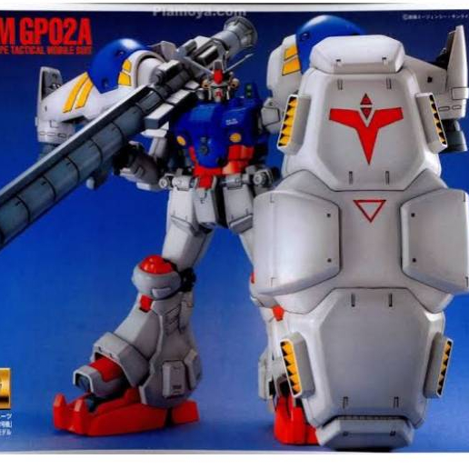 Original Made In Japan MG 1/100 GP02A physalis GP 02 A , stardust memory