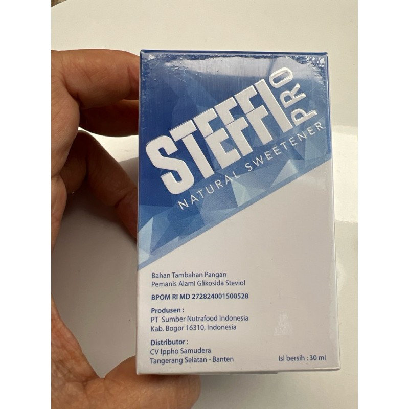 

Steffi Pro Natural sweetener pengganti gula alami