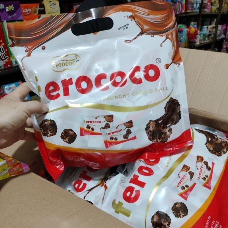 

FEROCOCO Crunchy Choco Ball - Coklat Bola Krispi