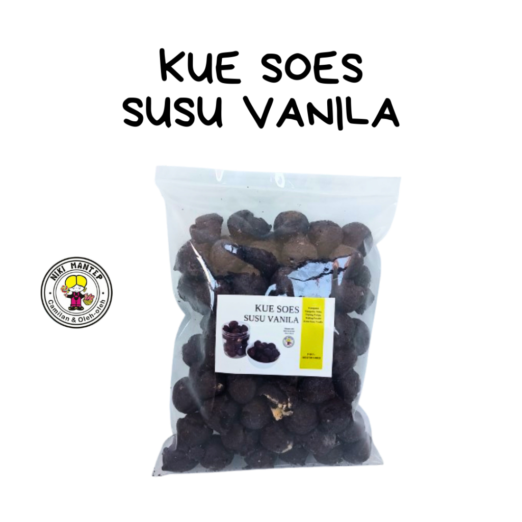 

Kue Soes Susu Vanila - Niki Snack Salatiga
