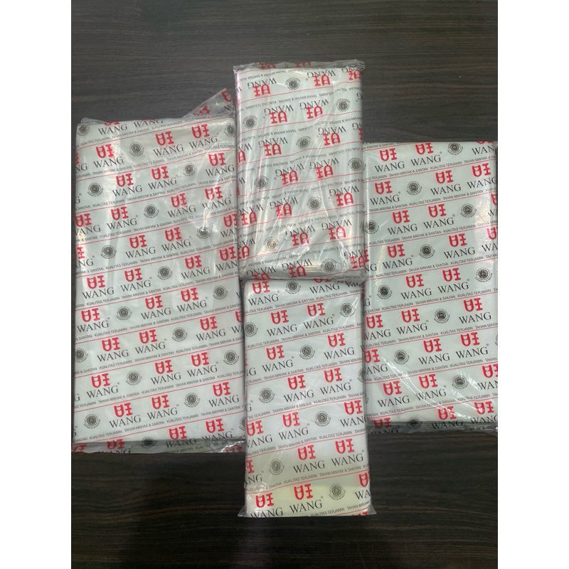 plastik PE wang wang kemasan 200gr(per pack)