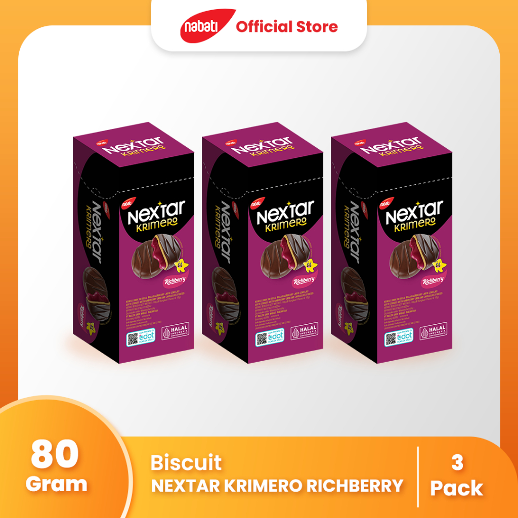 

[Bundle Pack Isi 3] Nextar Krimero Richberry Raspberry 80gr