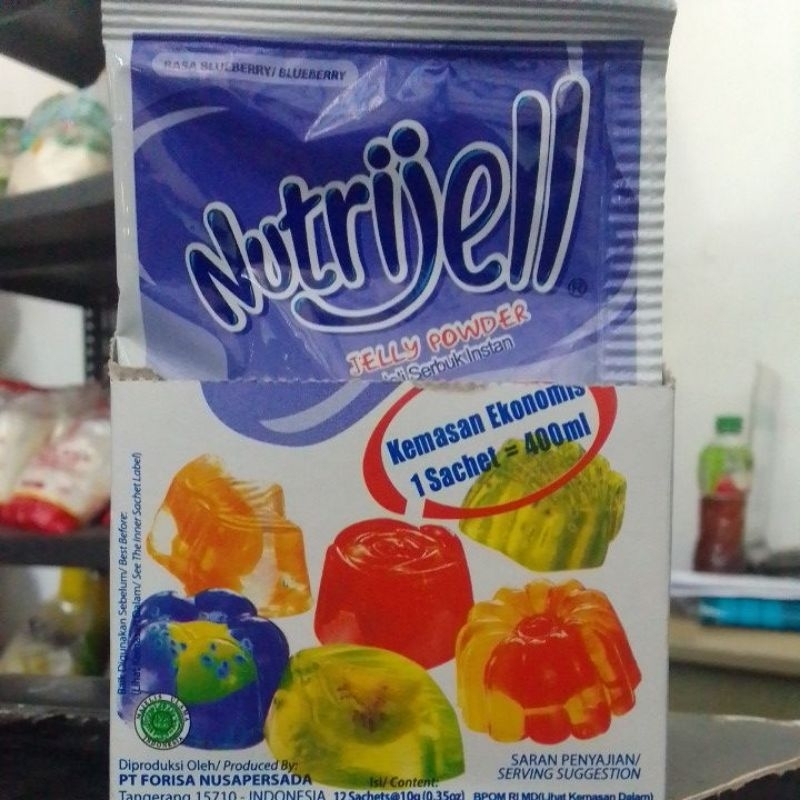 

Nutrijell rasa bluberry