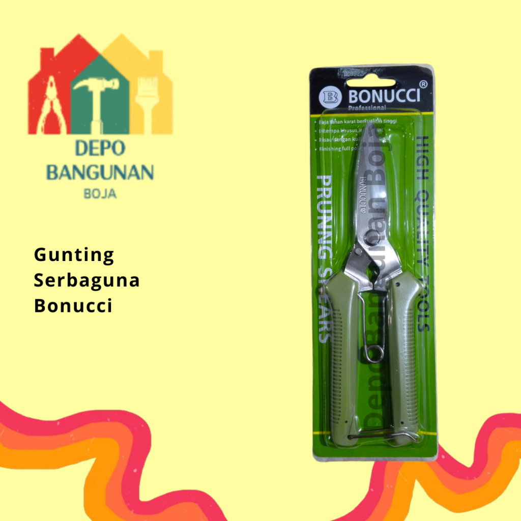 

(27.7) (Bonucci) Gunting Serbaguna / Gunting Korea