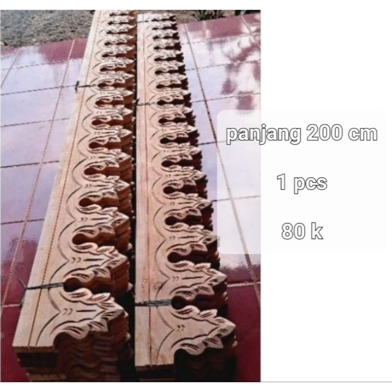 lisplang / lisplang kayu / lisplang kayu mahoni