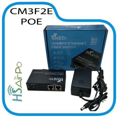 HS AIRPO CM3F2E Media Converter 3 Fiber 2 ETH - Original