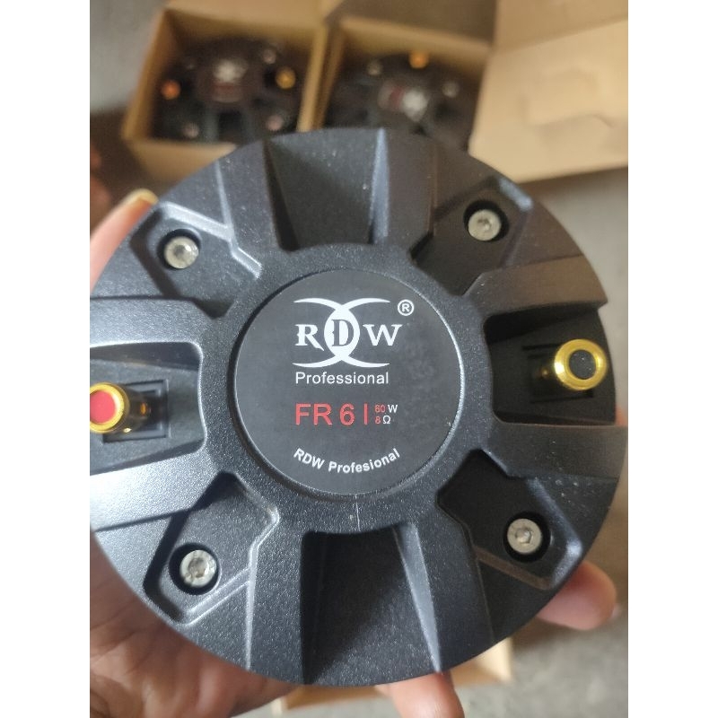TWITTER DRIVER SPEAKER RDW FR6 / 8 OHM ORIGINAL RDW