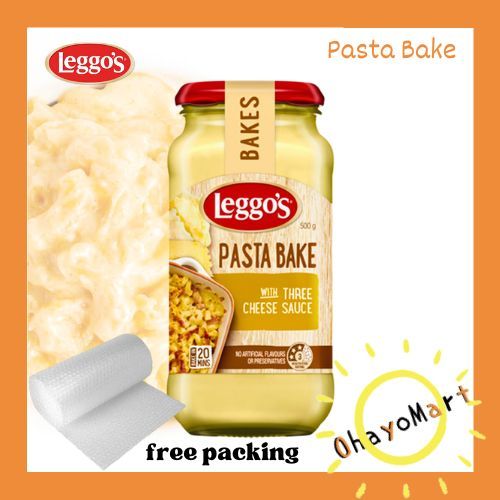 

Leggos Pasta Bake With Three Cheese Sauce / Pasta sauce 500grm