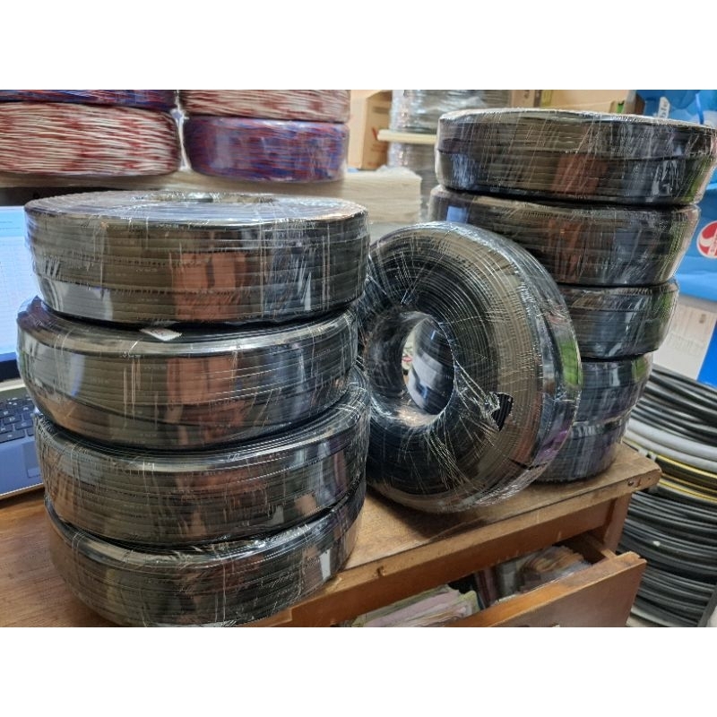 kabel telepon gepeng isi 4