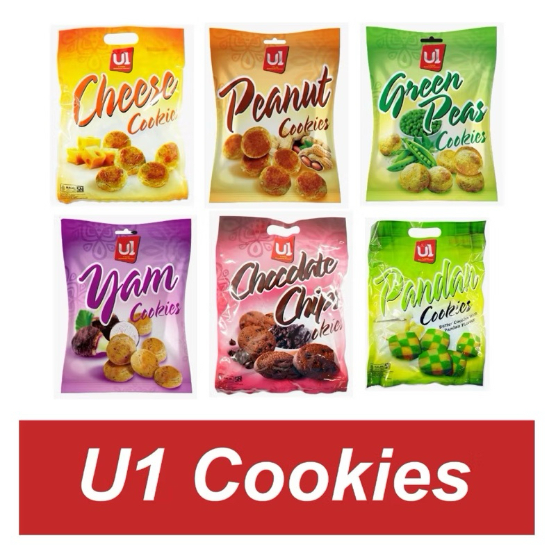 

Ui Cookies 300g Kukis Yam Green Pea Peanut cheese