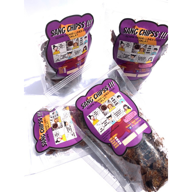 

Sang Chipss Keripik Pisang Coklat lumerr 130gr