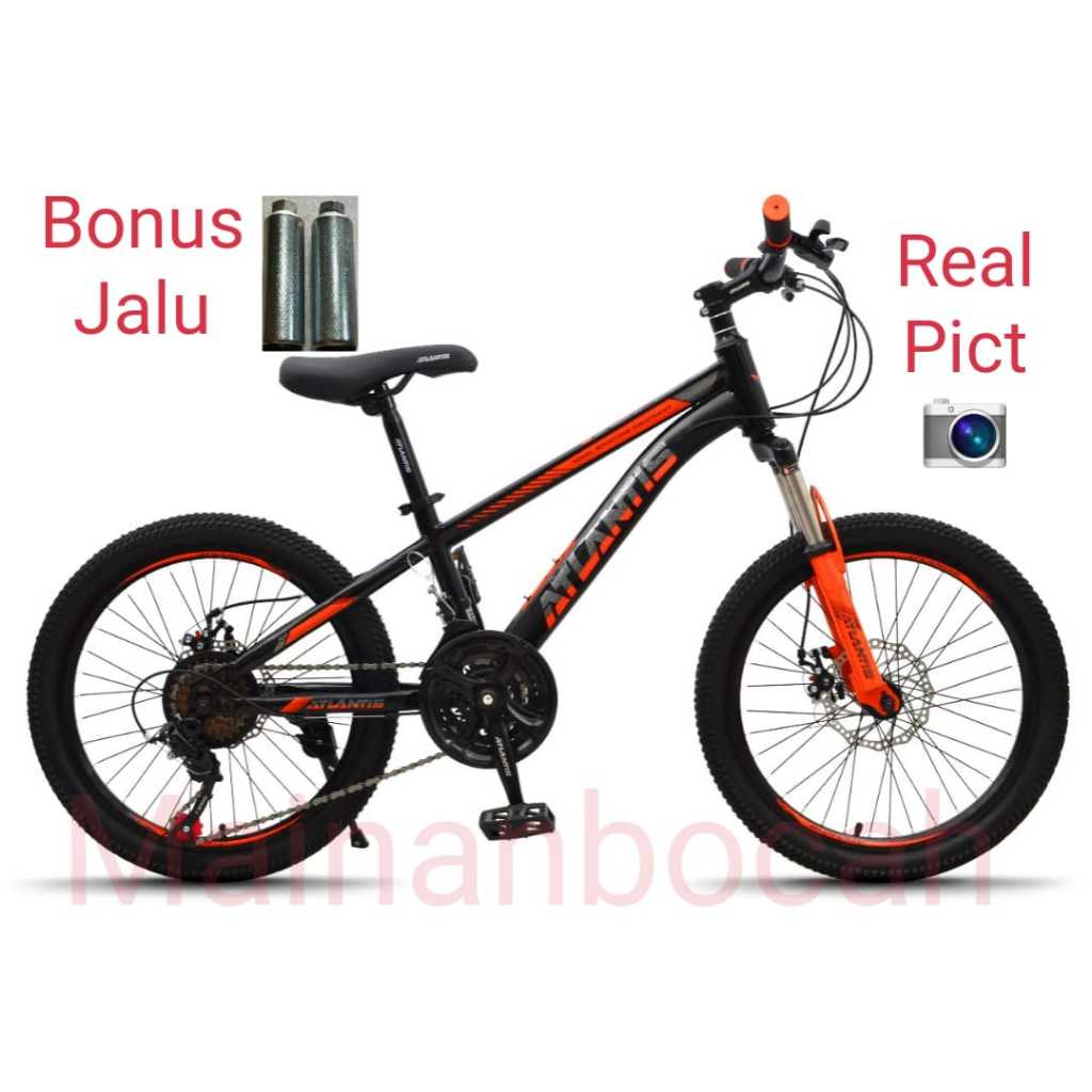 TERMURAH SEPEDA GUNUNG MTB 20 ATLANTIS AT69 TERBARU
