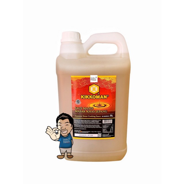 

Kikkoman Cuka Sushi HALAL- Japanese Sweet Cooking Sauce Jerigen 5 L