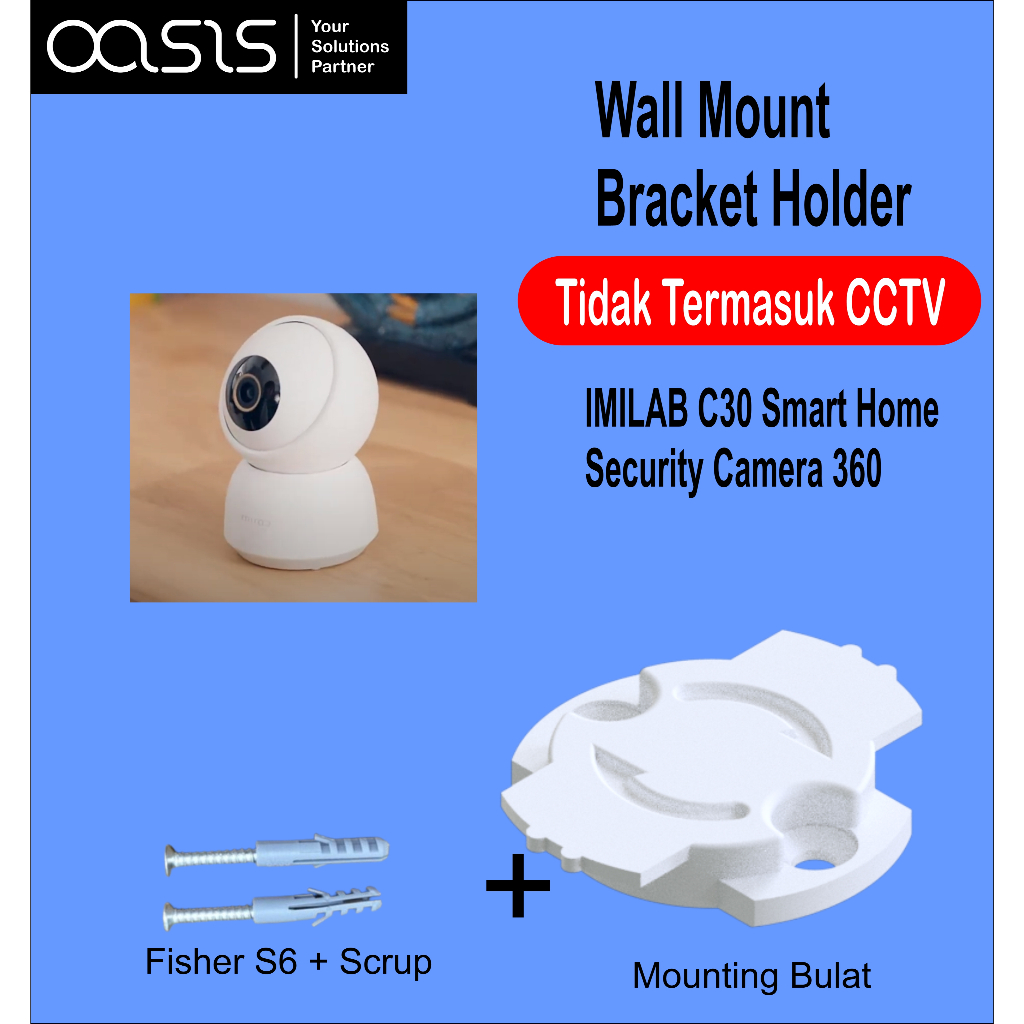 IMILAB C30 Smart Home Security Camera 360 Bracket Wall Mount Holder