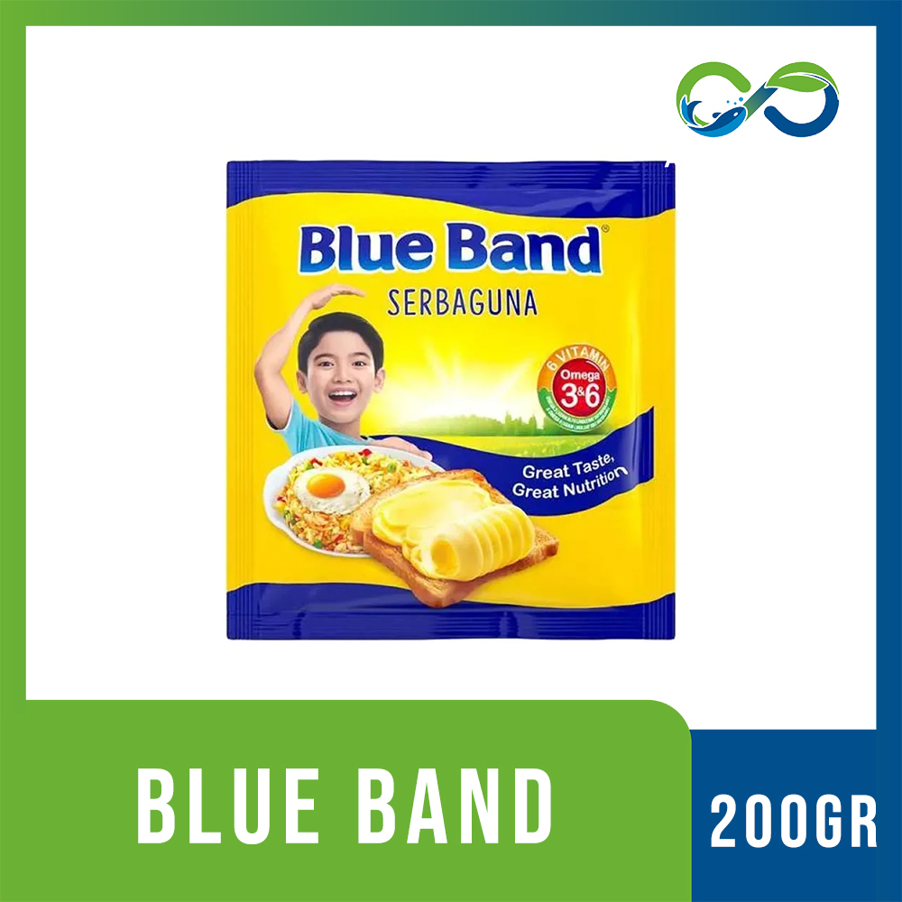 

[AquaEcoFarm] Blue Band Sachet 200 Gram Mentega & Margarin Bandung