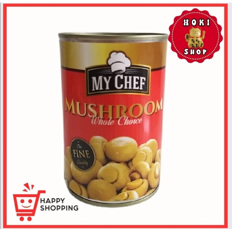 

My Chef Jamur Kancing Kaleng 425gr / Mushroom Champignon / Jamur Kaleng